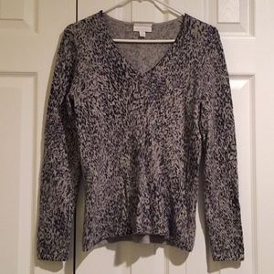 Long sleeve fuzzy sweatshirt